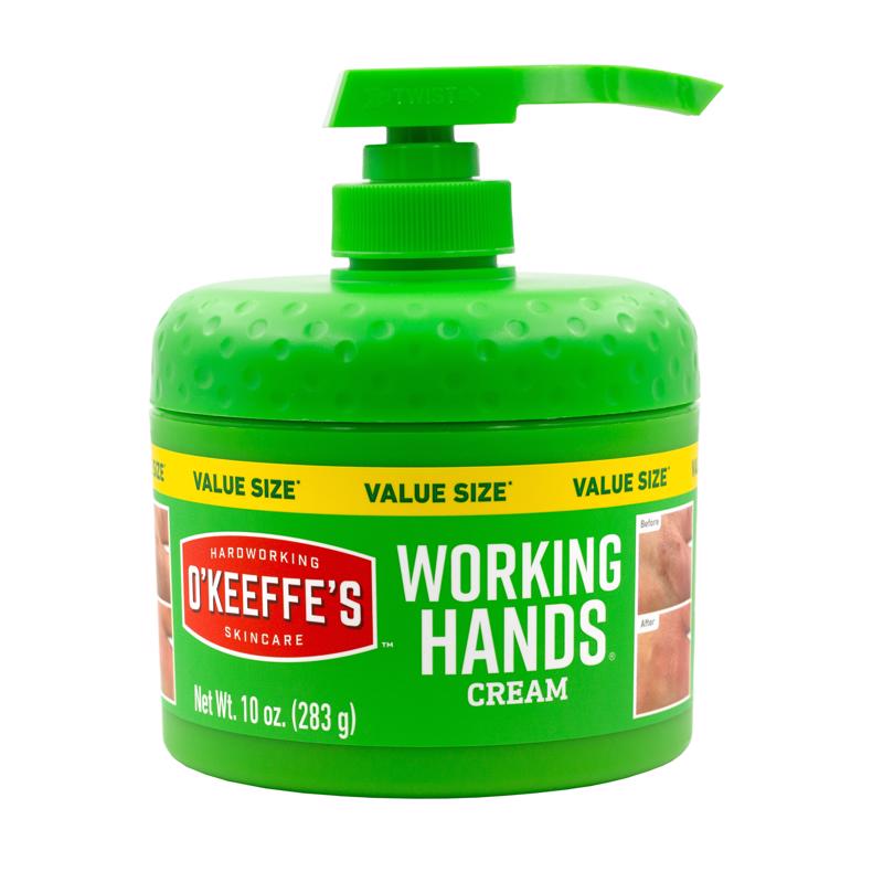 O'Keeffe's Unscented Scent Hand Cream 10 oz (Pack of 2)