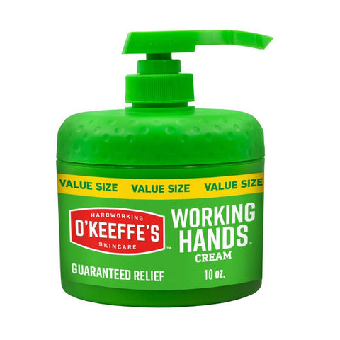 Crema para manos sin perfume O'Keeffe's Scent 10 oz (Paquete de 2)
