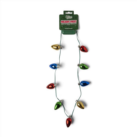 Holiday Frost Necklace 1 pk (Pack of 24)