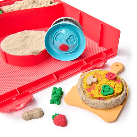 Kinetic Sand Magically Rising Pizzas Squish Pizza Set