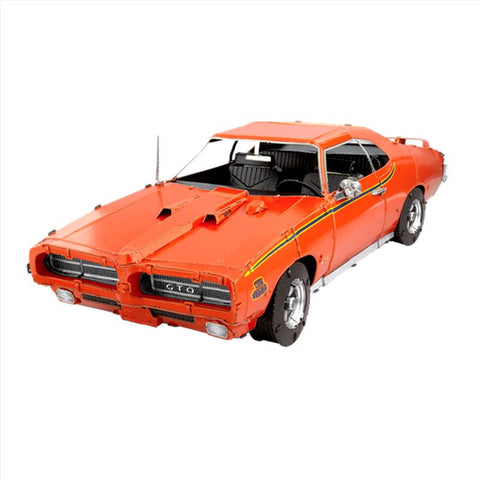 Kit de modelo metálico 3D Metal Earth Pontiac GTO Judge 1969 Naranja