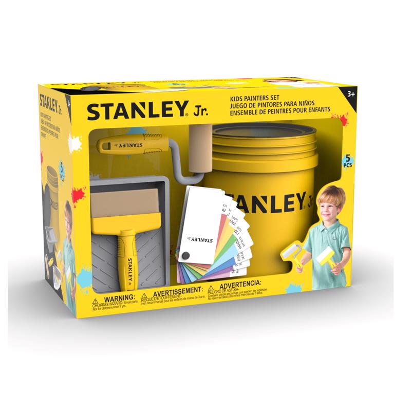 Set de pintor STANLEY Jr. para niños, 5 piezas