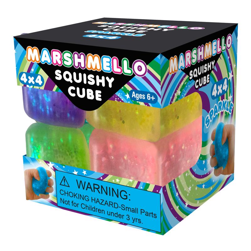 Zorbitz Marshmello Sparkle Cube (Pack of 16)