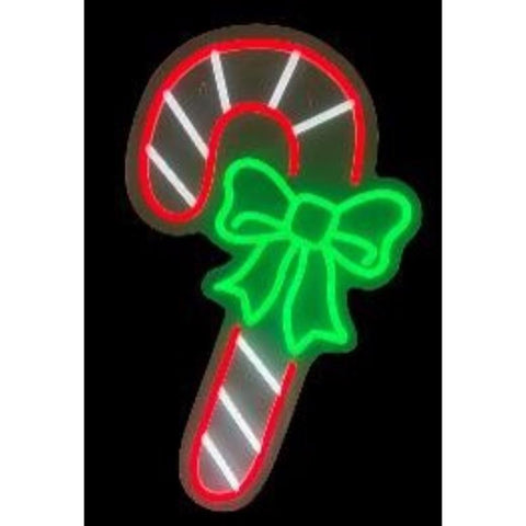 Luxe Light Decor LED Candy Cane Hanging Decor (Pack of 5)