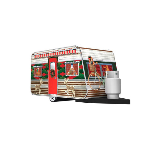 Rompecabezas Eurographics de 550 piezas de caravana de camping navideña