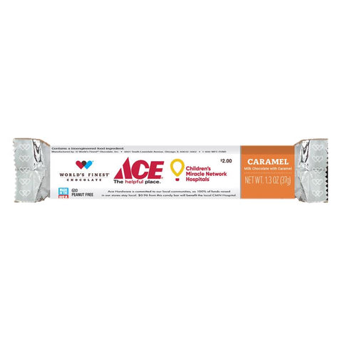 World's Finest Chocolate Caramel Chocolate Bar 1.3 oz (Pack of 60)