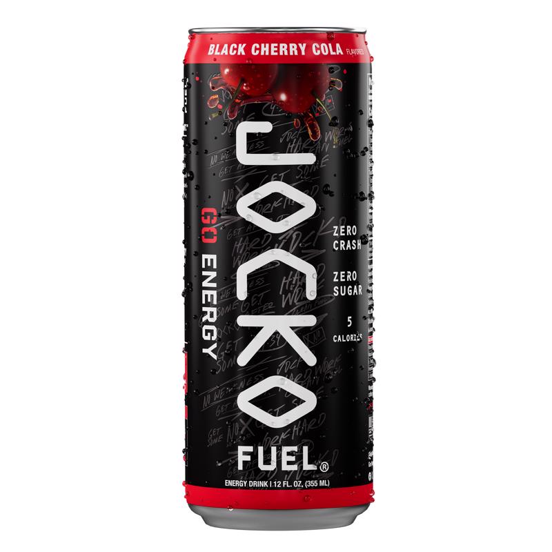 Jocko Fuel LLC Black Cherry Vanilla Caffeine Beverage 12 fl. oz. 1 pk (Pack of 12)