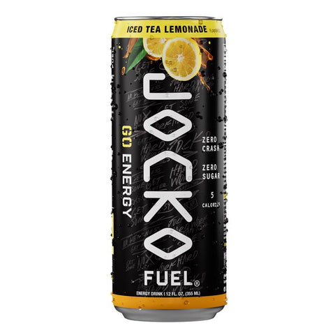 Jocko Fuel LLC Iced Tea Lemonade Caffeine Beverage 12 fl. oz. 1 pk (Pack of 12)