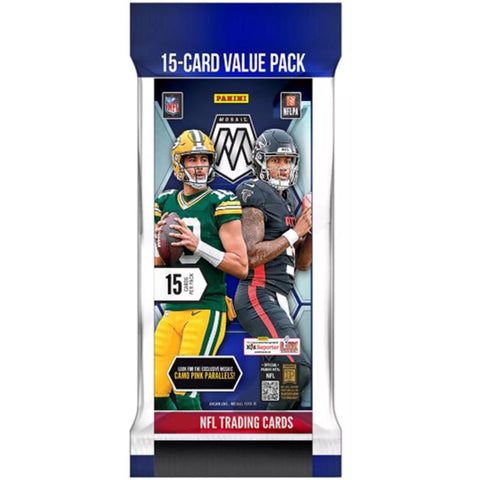 Panini 2025 Mosaic Football Trading Cards (Pack of 12)