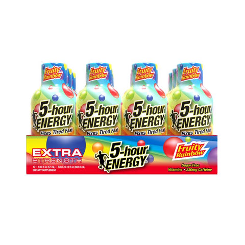 5-hour Energy Extra Strength Sugar Free Assorted Energy Shot 1.93 fl. oz. (Pack of 12)
