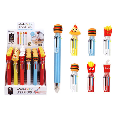 Diamond Visions Assorted Retractable 6-In-1 Food Pen 1 pk (Pack of 36)