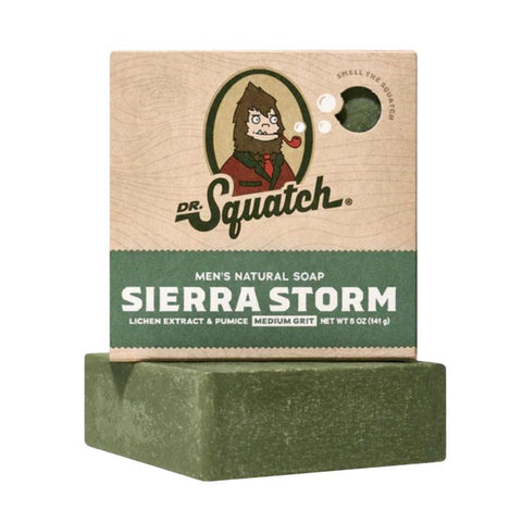 Jabón en barra Dr. Squatch Sierra Storm Scent de 5 oz