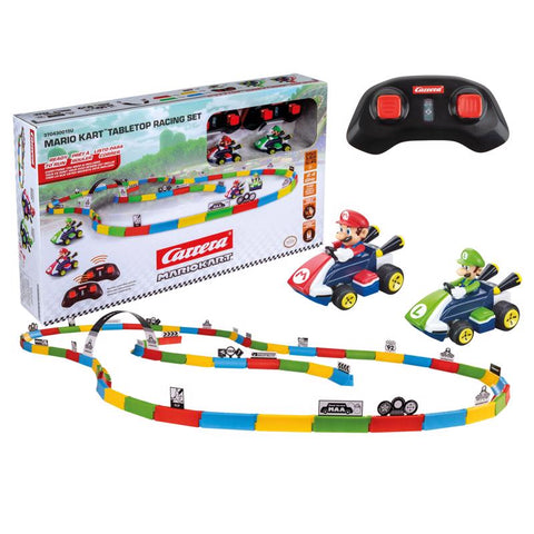 Carrera Revell Mario Kart Mario and Luigi Table Top Racing Set
