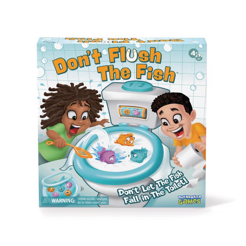 PlayMonster Don't Flush the Fish Family Game