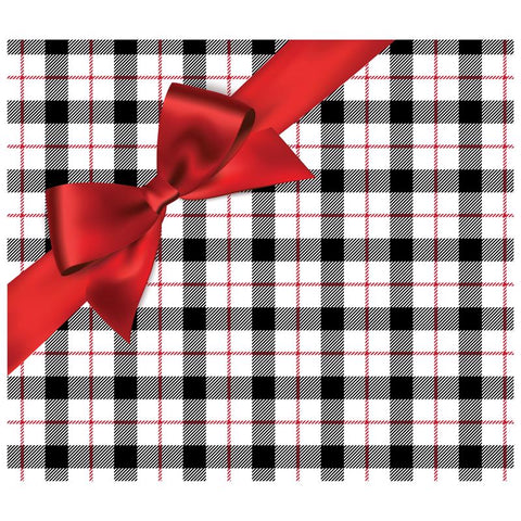Dyno Plaid 7 ft. Garage Door Cover