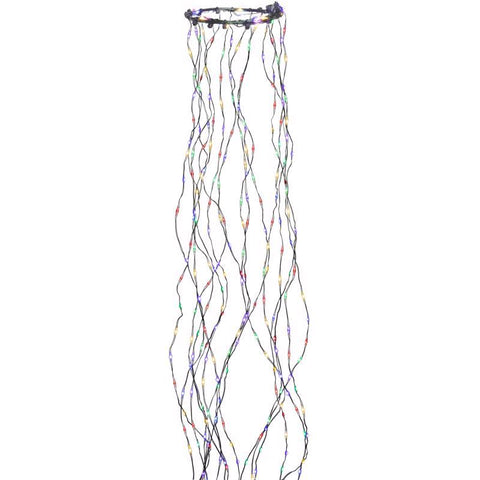 Celebrations Cascade LED Micro Multicolored 832 ct String Christmas Lights 8 ft.