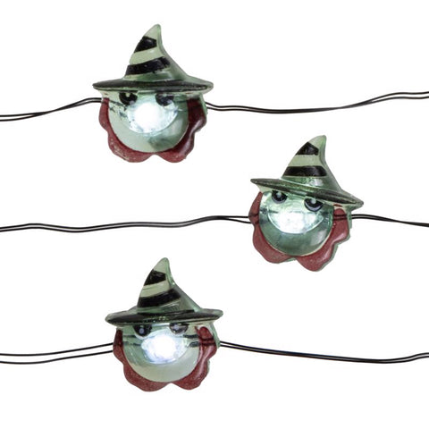 Celebrations Green 15 ct LED Micro Witch Lights (Pack of 12)