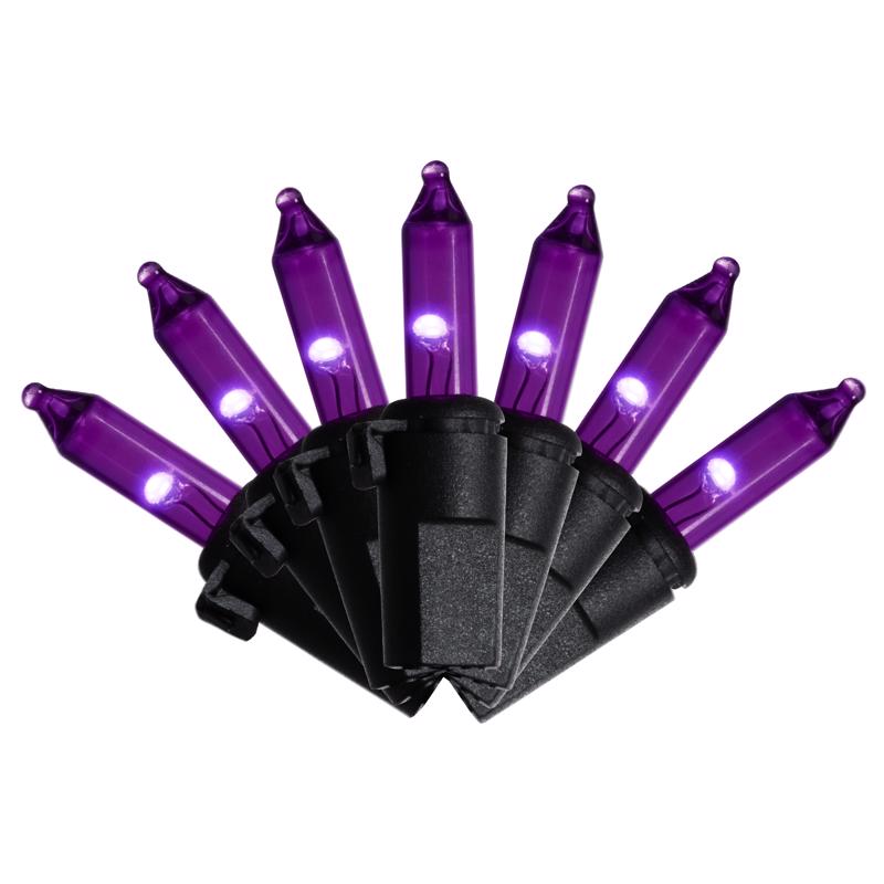 Celebrations Purple 300 ct LED Halloween T5 Purple Classic Lights