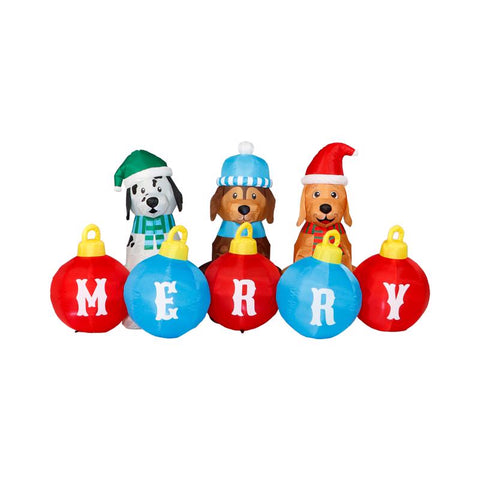 Seasonal Creations A Holiday Company Dogs 8 ft. Inflatable