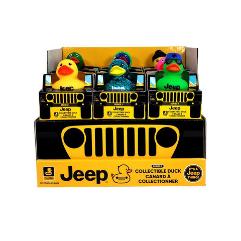 Jeep Ducks with Jeep Collectible Toy (Pack of 18)