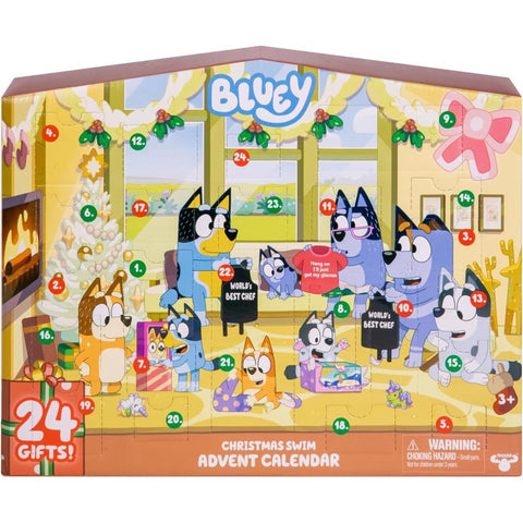 Bluey Bluey's Christmas Swim Advent Calendar