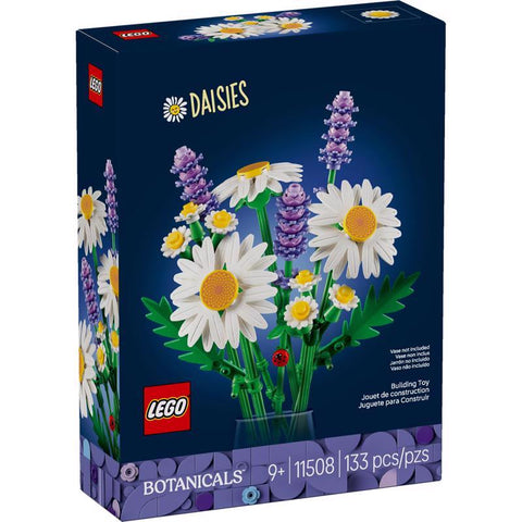 LEGO Botanicals Daisies Building Set Multi 133 pc