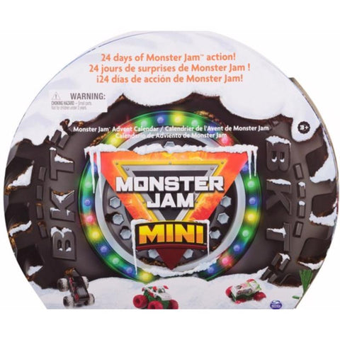 Monster Jam Mini Truck Advent Calendar 24 pc