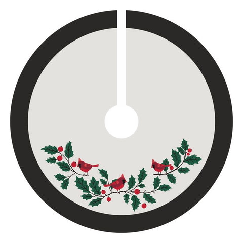 Celebrations Cardinal Applique Tree Skirt (Pack of 4)
