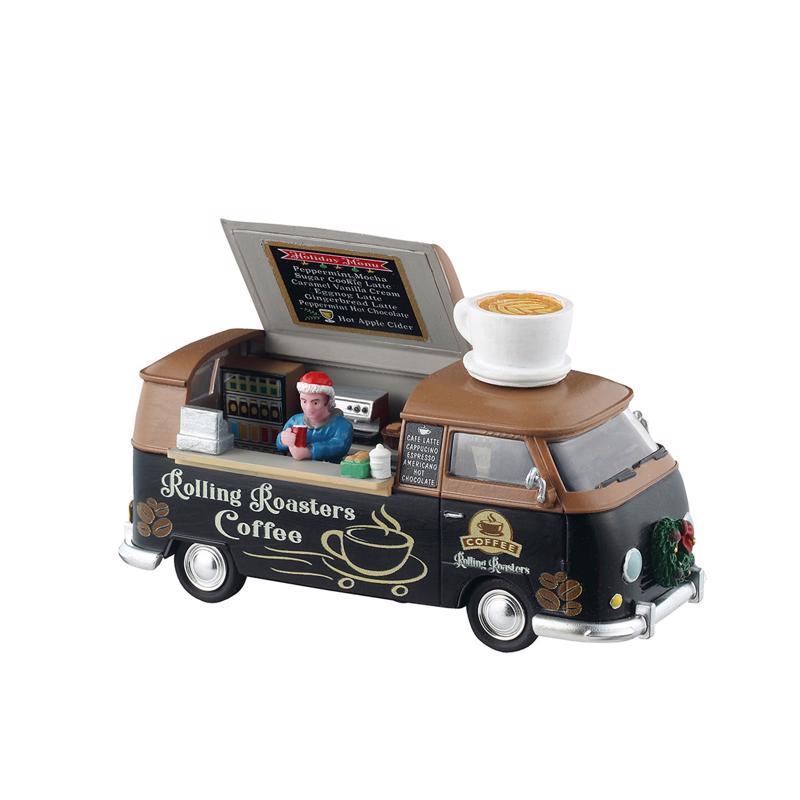 Accesorios Lemax Rolling Roasters Coffee Village (Paquete de 12)