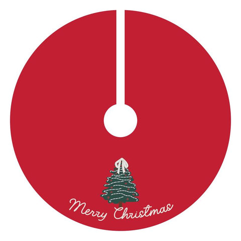 Celebrations Tree with Velvet Bow Tree Skirt (Pack of 4)