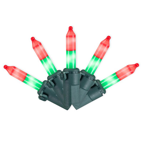 Celebrations LED T5 Green/Red 70 ct Christmas Lights 17.25 ft.