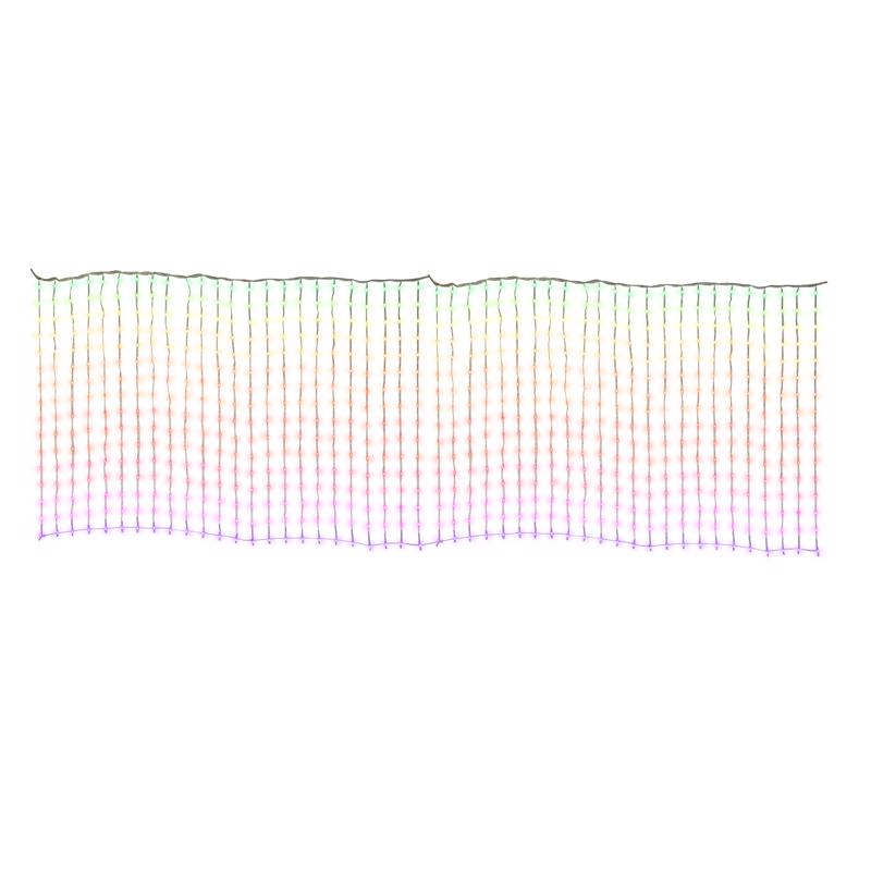 Celebrations Brilliant RGB Banner/Curtain 6 ft.