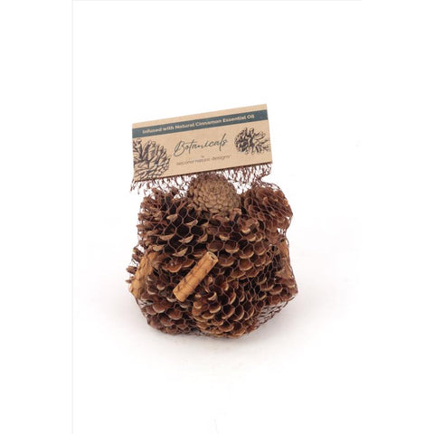 Second Nature Cinnamon Scented Pinecones Table Decor (Pack of 24)