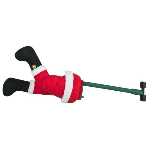 Mr. Christmas Red Santa Leg Kickers Animated Decor 16 in.