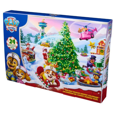 Calendario de Adviento de Paw Patrol de 24 piezas