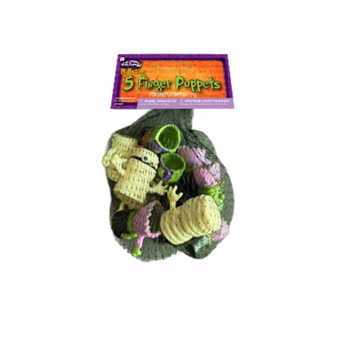 Fun World Vampires/Mummies/Green Monster Freeky Finger Puppets (Pack of 24)