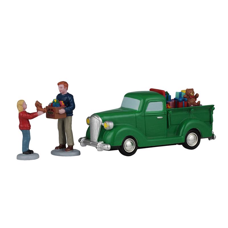 Lemax Church Toy Drive Village Accessories