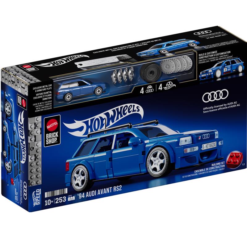 Set de construcción Hot Wheels 94 Audi Speed Series