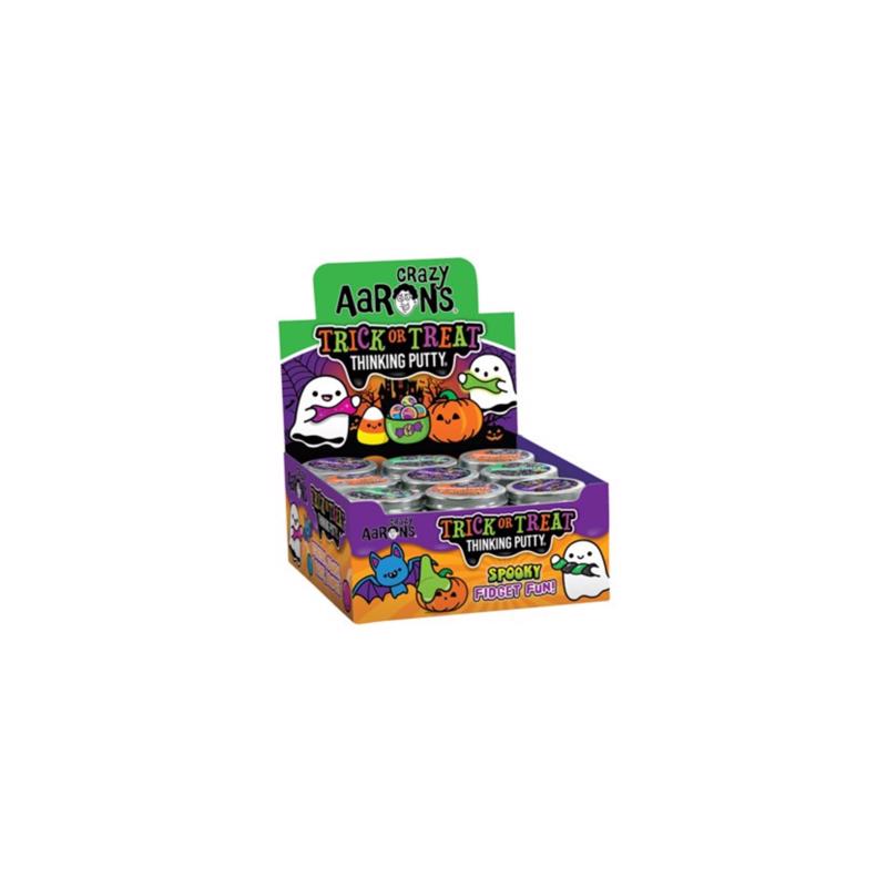 Crazy Aaron's Trick or Treat Thinking putty 1 pc (Pack of 36)