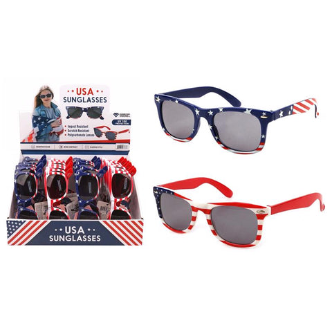 Diamond Visions Sunglasses Plastic 1 pk (Pack of 24)