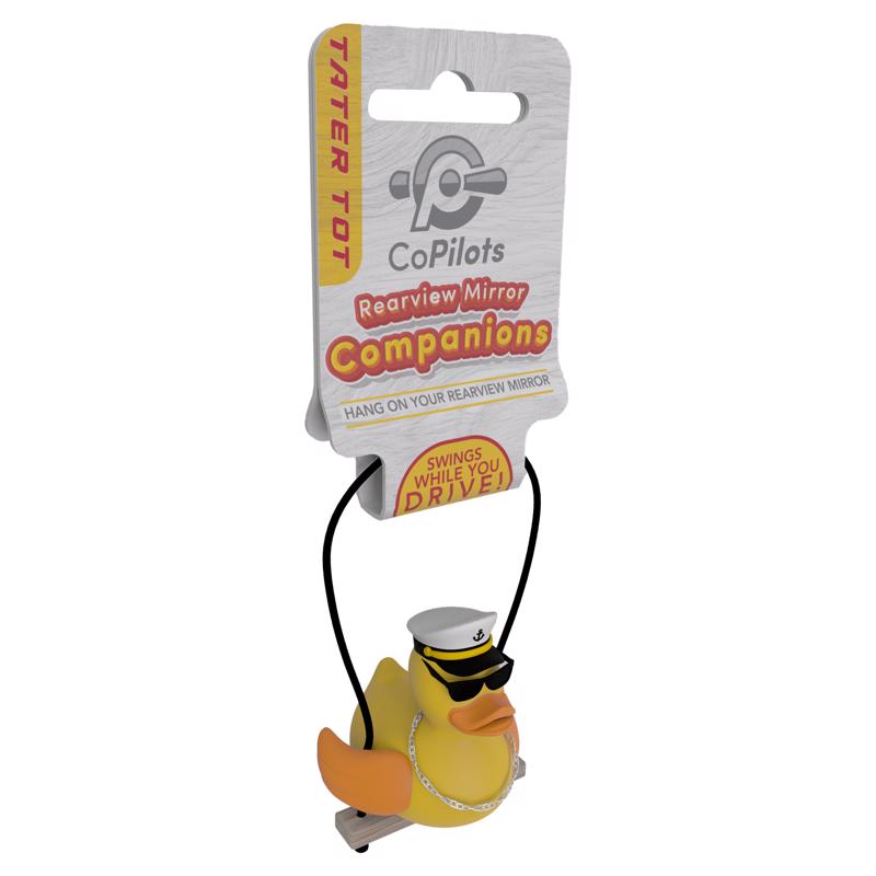 Colgante de espejo retrovisor de pato Co-pilots, 1 ud.