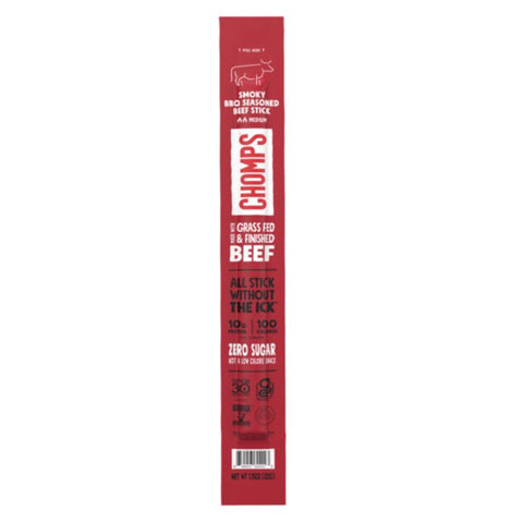 Chomps Meat Sticks 1.15 oz Pegged (Pack of 24)