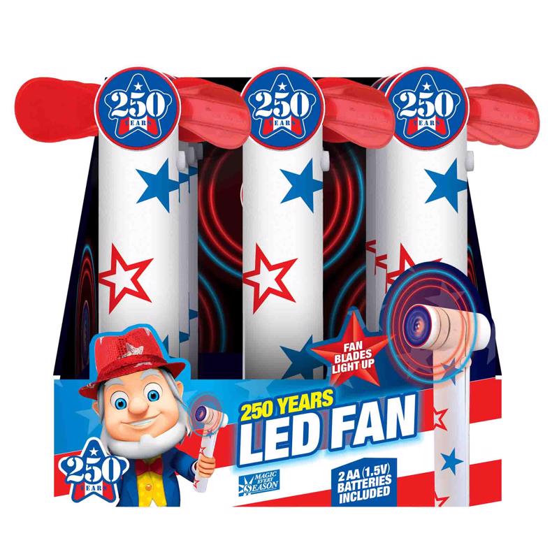 Magic Seasons LED Fan 1 pk (Pack of 27)
