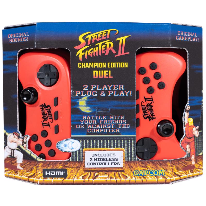 Sistema de videojuegos Plug and Play Street Fighter II Duel
