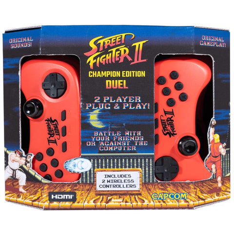 Sistema de videojuegos Plug and Play Street Fighter II Duel