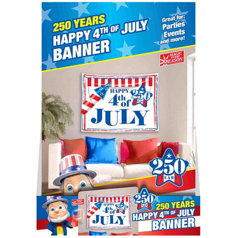 Magic Seasons America 250 Hanging Sign 1 pk (Pack of 6)