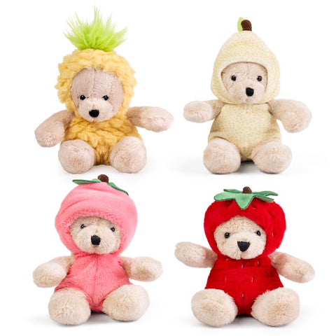 Keycraft Little Play Fruit Plush Toy (Pack of 12)