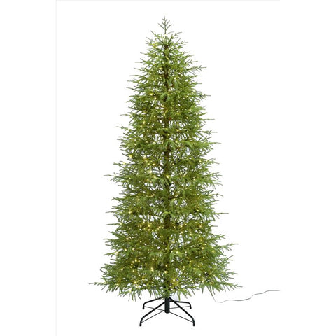 Celebrations Árbol de Navidad Norfolk de 7-1/2 pies, LED completo, 650 luces