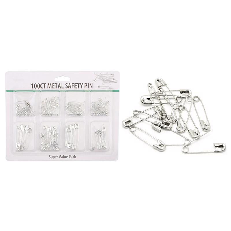 Diamond Visions Safety Pin Steel 1 pk (Pack of 24)