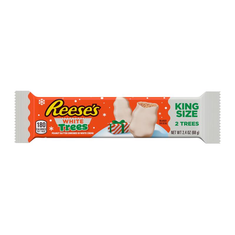 Reese's Trees White Chocolate Candy 2.4 oz (Pack of 24)